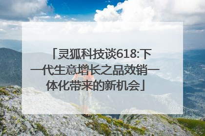 灵狐科技谈618:下一代生意增长之品效销一体化带来的新机会