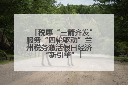 税惠“三箭齐发”服务“四轮驱动”兰州税务激活假日经济“新引擎”