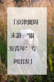 京津冀周末游 “银发青年”专列出发