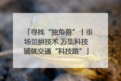 寻找“独角兽”丨重场景拼技术 万集科技铺就交通“科技路”
