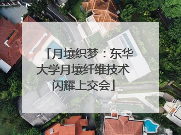 月壤织梦：东华大学月壤纤维技术闪耀上交会