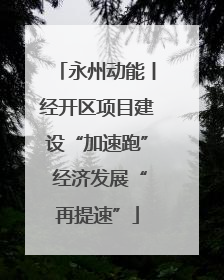 永州动能丨经开区项目建设“加速跑” 经济发展“再提速”