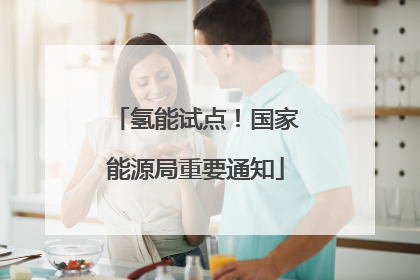 氢能试点！国家能源局重要通知