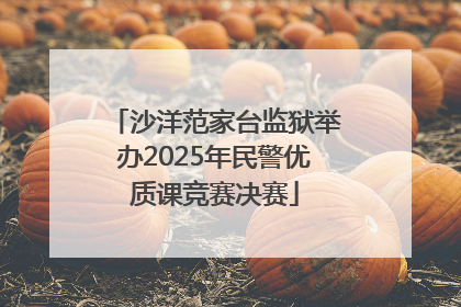 沙洋范家台监狱举办2025年民警优质课竞赛决赛
