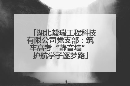 湖北毅瑞工程科技有限公司党支部：筑牢高考“静音墙” 护航学子逐梦路