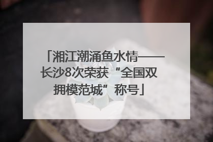 湘江潮涌鱼水情——长沙8次荣获“全国双拥模范城”称号