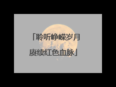 聆听峥嵘岁月 赓续红色血脉