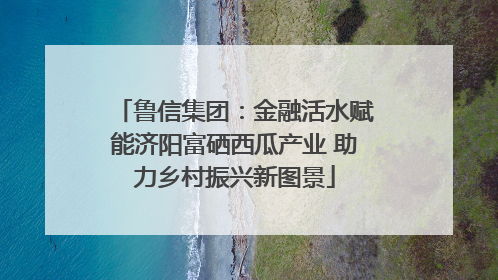 鲁信集团：金融活水赋能济阳富硒西瓜产业 助力乡村振兴新图景