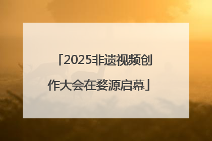 2025非遗视频创作大会在婺源启幕