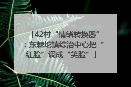 42村“情绪转换器”：东棘坨镇综治中心把“红脸”调成“笑脸”